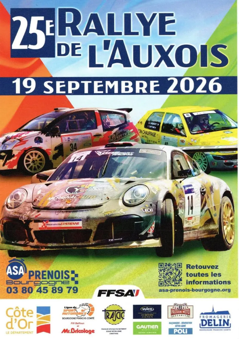 Rallye de l’Auxois 2026
